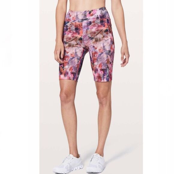 Lululemon On Pace Short 10" Sun Dazed Multi Pink - Picture 6 of 16